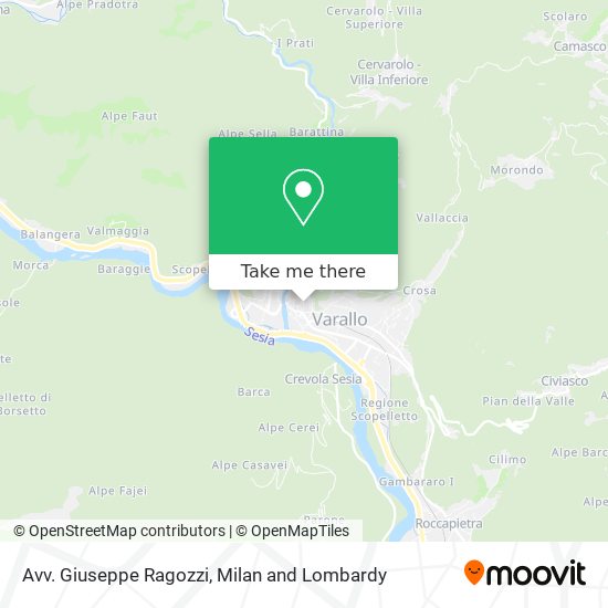 Avv. Giuseppe Ragozzi map