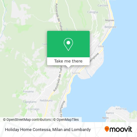 Holiday Home Contessa map