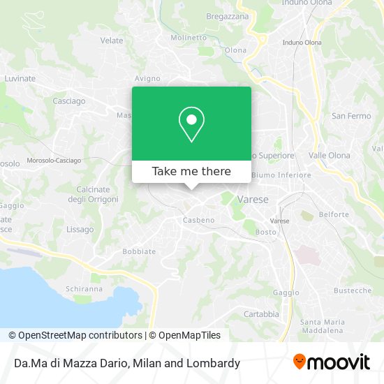 Da.Ma di Mazza Dario map