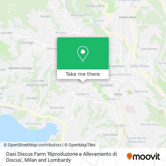 Oasi Discus Farm 'Riproduzione e Allevamento di Discus' map