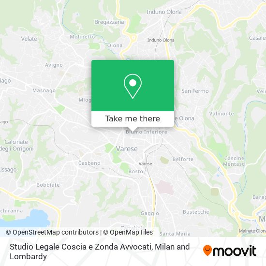 Studio Legale Coscia e Zonda Avvocati map