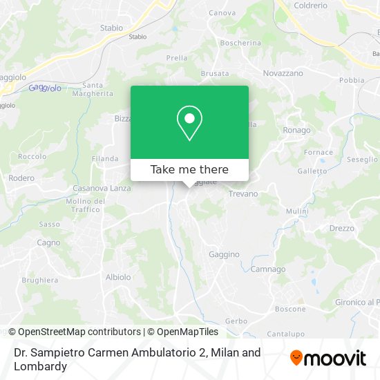 Dr. Sampietro Carmen Ambulatorio 2 map