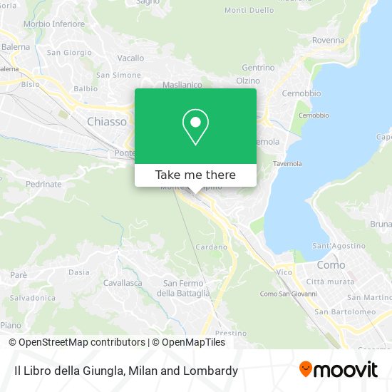 Il Libro della Giungla map