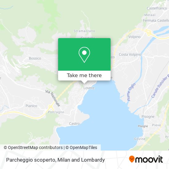 Parcheggio scoperto map