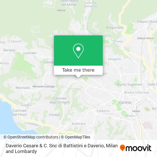 Daverio Cesare & C. Snc di Battistini e Daverio map