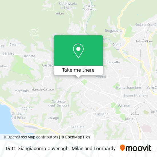 Dott. Giangiacomo Cavenaghi map