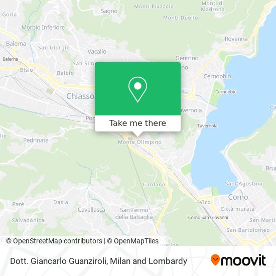 Dott. Giancarlo Guanziroli map