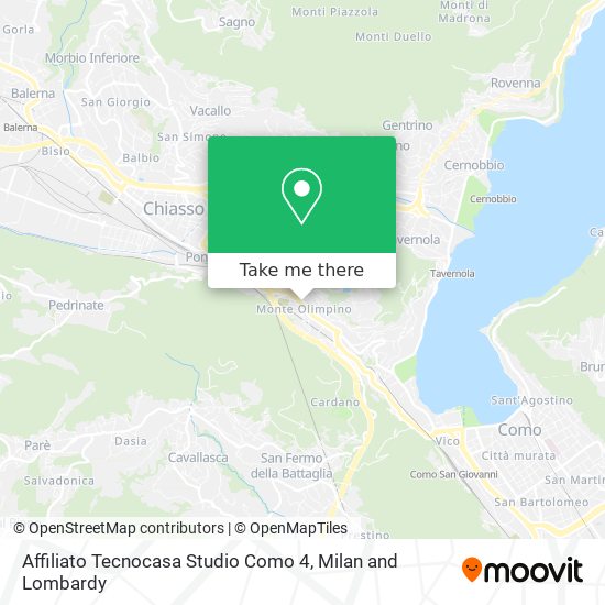 Affiliato Tecnocasa Studio Como 4 map