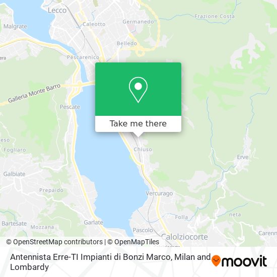 Antennista Erre-TI Impianti di Bonzi Marco map