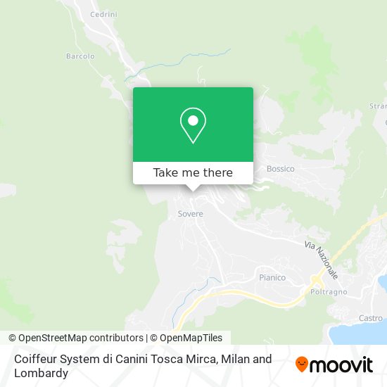 Coiffeur System di Canini Tosca Mirca map