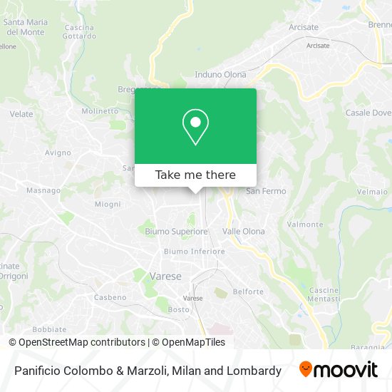 Panificio Colombo & Marzoli map