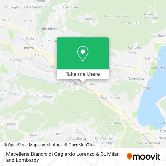 Macelleria Bianchi di Gagiardo Lorenzo & C. map