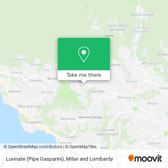Luvinate (Pipe Gasparini) map
