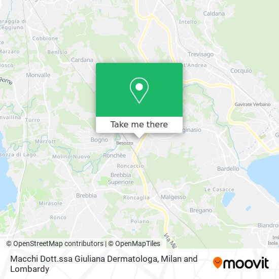 Macchi Dott.ssa Giuliana Dermatologa map