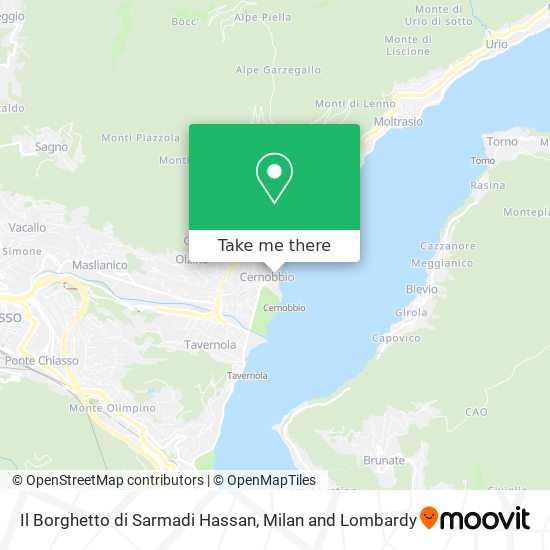 Il Borghetto di Sarmadi Hassan map