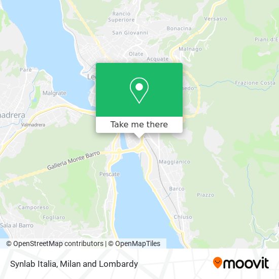 Synlab Italia map