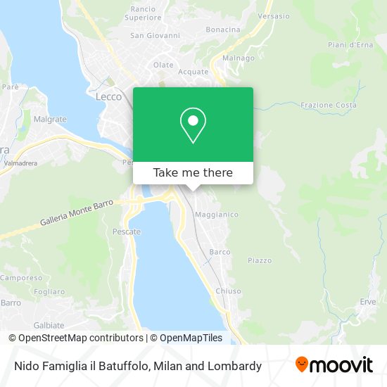 Nido Famiglia il Batuffolo map