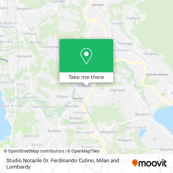 Studio Notarile Dr. Ferdinando Cutino map