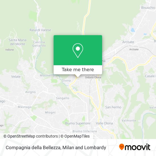 Compagnia della Bellezza map