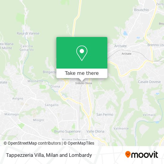 Tappezzeria Villa map
