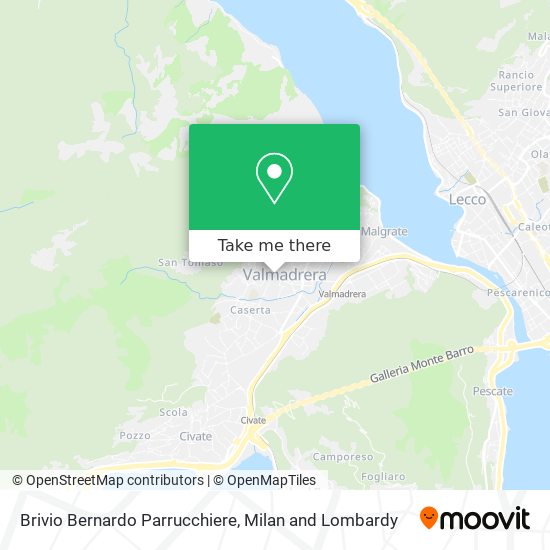 Brivio Bernardo Parrucchiere map