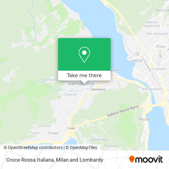 Croce Rossa Italiana map