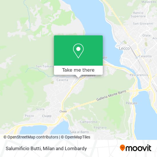 Salumificio Butti map