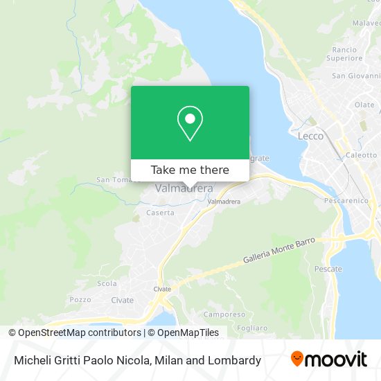 Micheli Gritti Paolo Nicola map