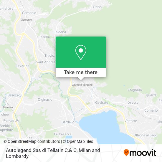 Autolegend Sas di Tellatin C.& C map