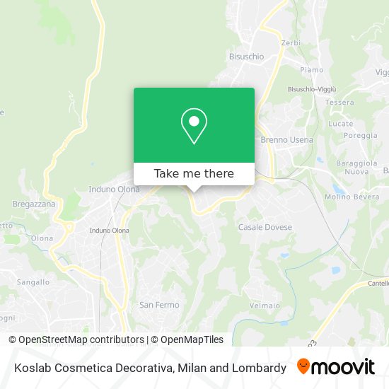 Koslab Cosmetica Decorativa map