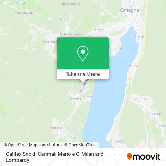Calflex Snc di Carimali Mario e C map