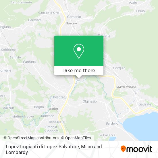 Lopez Impianti di Lopez Salvatore map