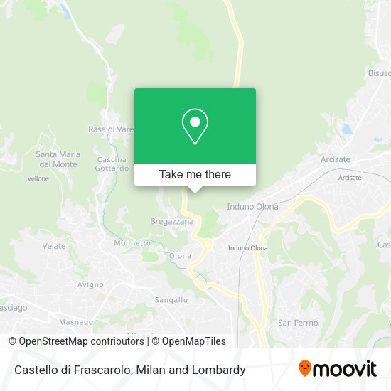 Castello di Frascarolo map