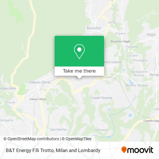 B&T Energy F.lli Trotto map