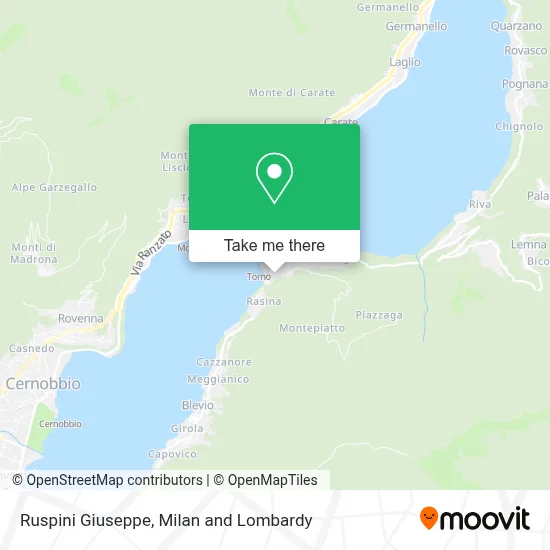 Ruspini Giuseppe map