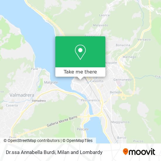 Dr.ssa Annabella Burdi map