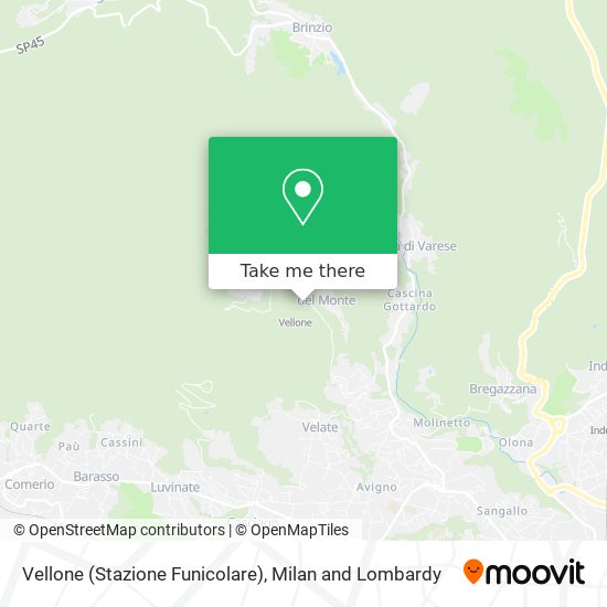 Vellone (Stazione Funicolare) map