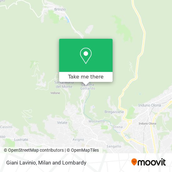 Giani Lavinio map