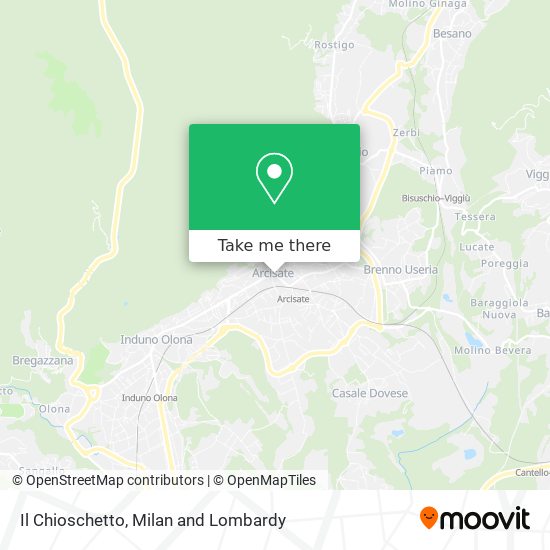 Il Chioschetto map