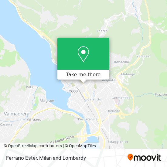Ferrario Ester map