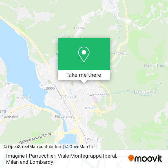 Imagine I Parrucchieri Viale Montegrappa Iperal map
