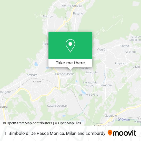 Il Bimbolo di De Pasca Monica map