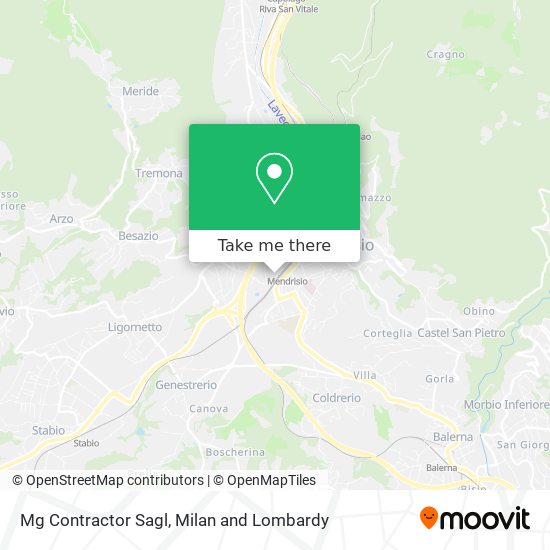 Mg Contractor Sagl map