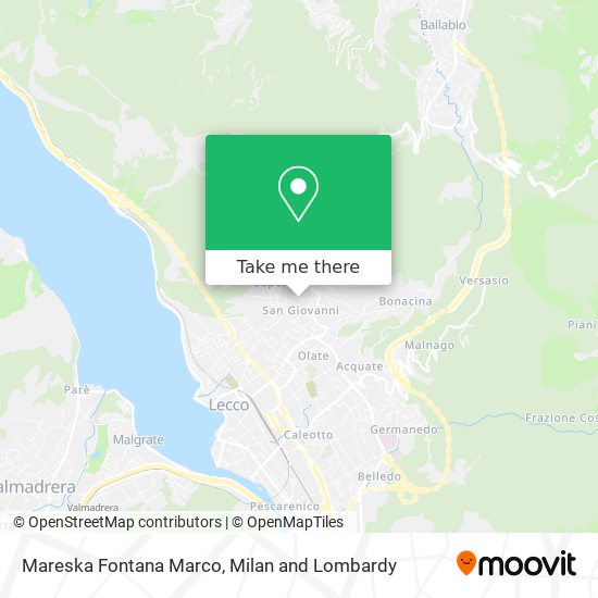 Mareska Fontana Marco map