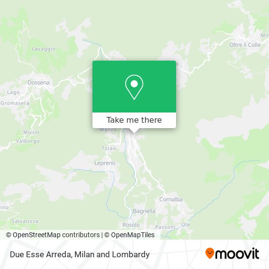 Due Esse Arreda map