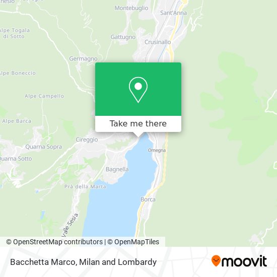 Bacchetta Marco map