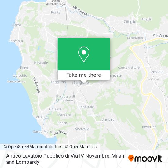 Antico Lavatoio Pubblico di Via IV Novembre map
