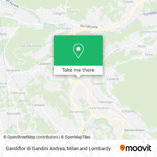 Gandiflor di Gandini Andrea map