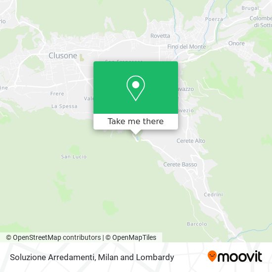 Soluzione Arredamenti map