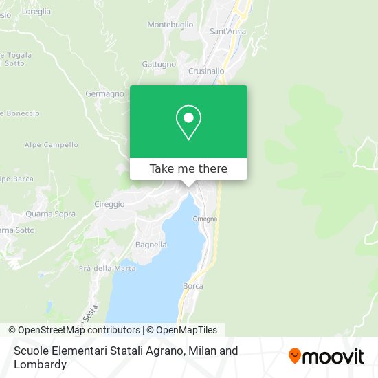 Scuole Elementari Statali Agrano map